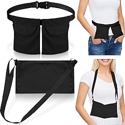 Mastectomy Drainage Pouch with Shower Bag Adjustable Mastectomy Drain Holder Waist Belt Breast Drainage Carrier for Mastectomy Breast Reduction Augmentation Recovery Support Patient Care KitBlack