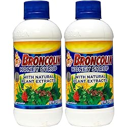 Broncolin Honey Syrup With Natural Extracts Regular Size 11.4oz