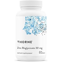 Thorne Zinc Bisglycinate 30 mg - 60 Capsules