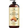 Handcraft Apricot Kernel Oil and Handcraft Sweet Almond Oil - 100% Pure And Natural Oils - Premium Quality Carrier Oil for Aromatherapy, Massage and Moisturizing Skin and Hair- Huge 16 fl. oz