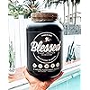 Blessed Plant Based Vegan Protein Powder - 23g of Pea Protein Isolate, Low Carbs, Non Dairy, Gluten Free, Soy Free, No Sugar Added - Meal Replacement for Women & Men, 30 Servings Vanilla Chai