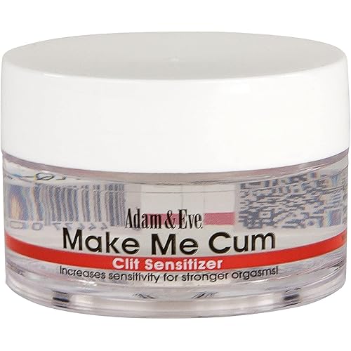 Adam & Eve Make Me Cum Clit Sensitizer - Tingling Lube for Women - Lubrication Sex Gel - Water Based Lube for Women - Clitoris Stimulator for Easier Orgasms - .5oz - Made in USA