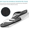 Orthotic Flip Flops for Flat Feet, Plantar Fasciitis Feet Thong Sandal with Arch Support, Foot Pain Relief Comfortable Walk for Women Menby ERGOfoot