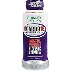 Herbal Clean Detox Cleanse, Premium Same-Day Detox, Grape Flavor, 16 Fl Oz