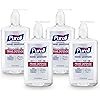 Purell Prime Defense Advanced Hand Sanitizer, Essential Protection, 12 fl oz Pump Bottles Pack of 4 - 3699-06-EC2