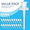 25-Pack of Ear Washer Disposable TipsReplacement Ear Wash Tubes - Compatible with Doctor Easy TM Elephant and Rhino Ear WashersEar WashWax-Rx™Systems - by Impresa