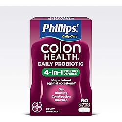 Phillips Colon Health Probiotic Capsules, 60 Count