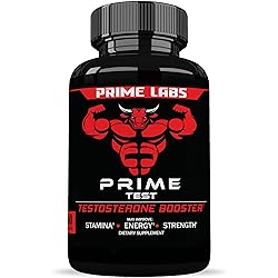 Prime Labs - Men's Test Booster - Natural Stamina, Endurance and Strength Booster - 60 Caplets