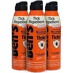Ben's Tick Repellent Spray 6 oz Pack of 3