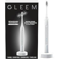 Gleem Rechargeable Electric Toothbrush, Pearl