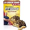 FITCRUNCH High Protein Bars, Value Pack, Snack Size Protein Bars, Gluten Free Peanut Butter