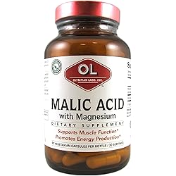 Olympian Labs Malic Acid, 300mg, 90 Capsules