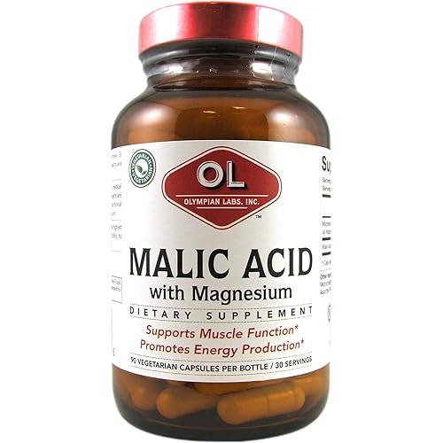 Olympian Labs Malic Acid, 300mg, 90 Capsules