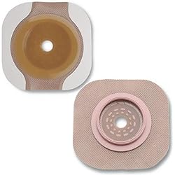 Colostomy Barrier New Image Flextend 2-14" Flange Red Code Hydrocolloid Cut-to-fit, Up to 1-34" #14603, Sold Per Box