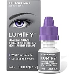 LUMIFY Redness Reliever Eye Drops 0.08 Ounce 2.5mL