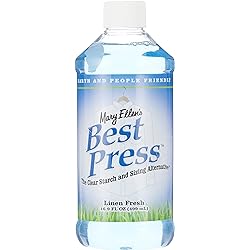 Mary Ellen Products Best Press Linen Fresh Spray Starch, 16 Ounce