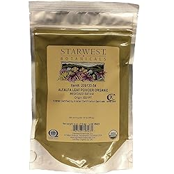 Alfalfa Leaf Powder Organic - 4 Oz,Starwest Botanicals