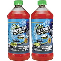 Green Gobbler Garbage Disposal & Kitchen Sink Drain Cleaner | 2 Pack - 16 Uses