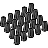 Ferrule Protectors, Plastic Reduce Noise Good Gift 20pcsPack Walking Stick Tips for Camping