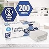 Medpride Surgical Sponges 200 Pack –Gauze Pads Non sterile -First Aid Wound Care Dressing Sponge –Woven Medical Nonstick, Non Adherent Mesh Scrubbing Bandages –Disposable, Absorbent 4'' x 4'', 16 ply