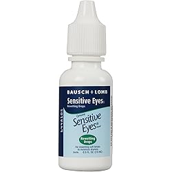 Contact Lens Solution by Bausch & Lomb, for Rewetting Soft Contact Lenses, 0.5 Fl Oz