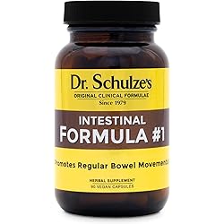 Dr. Schulze's Intestinal Formula #1 Colon Support Capsules | 90 Count