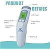 Amplim Non ContactNo Touch Forehead Thermometer for Adults, Kids, and Babies, Accurate Hospital Medical Grade Touchless Temporal Thermometer FSA HSA Approved, Serenity