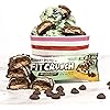 FITCRUNCH Protein Bar, Snack Size Protein Bar, Gluten Free, Value Pack 24 Snack Size Bars, Mint Chocolate Chip