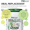 Fit & Lean Meal Shake, Fat Burning Meal Replacement, Protein, Fiber, Probiotics, Vanilla, 1lb, 10 Servings Per Container