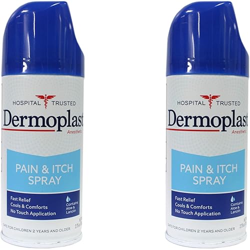 Dermoplast Pain Relieving Spray- 2 oz Pack of 2