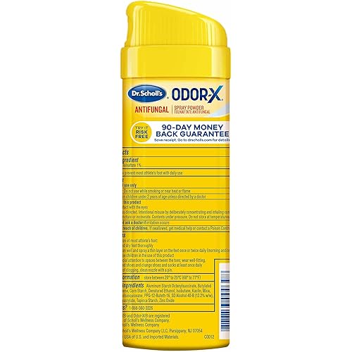 Dr. Scholl's Odor Destroyers Foot & Sneaker Spray Powder 4.70 oz Pack of 3