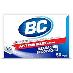 BC Powder Original Strength Pain Reliever, 50 Powder Sticks