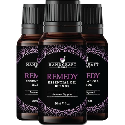 Handcraft Alchemist’s Remedy Essential Oil Blend 30 ml – Essential Oils for Diffusers for Home – Thieves Essential Oil Blends for Men & Women, with Clove Bud, Lemon, and Eucalyptus Oils -Pack of 3