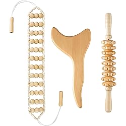 3 Pack Wood Therapy Massage Tools Lymphatic Drainage Massager for Body Shaping