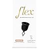 Flex Cup Slim Fit - Size 01 | Reusable Menstrual Cup | Pull-Tab for Easy Removal | Tampon Pad Alternative | Capacity of 2 Super Tampons
