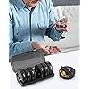 TookMag Pill Organizer 2 Times a Day, Weekly AM PM Pill Box, Large Capacity 7 Day Pill Cases for PillsVitaminFish OilSupplements Black