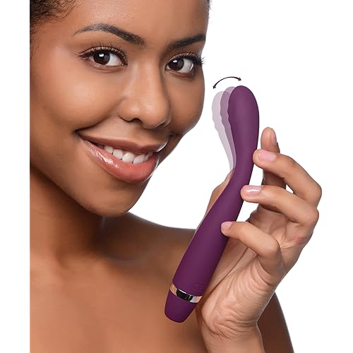 Inmi Slim-G Pleaser 10X Flexible Premium Silicone Pinpoint G Spot Vibe | Adult Sex Toy with 3 Speeds 7 Vibration Patterns for Women | Seamless & Rechargeable Waterproof Clitoral G-Spot Stimulator