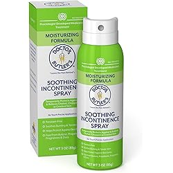 Doctor Butler’s Soothing Incontinence Spray - Barrier Spray for Incontinence with Touchless Application to Help Protect Sensitive Irritated Skin Caused by Adult Incontinence 3 oz