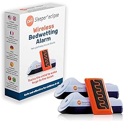 DRI Sleeper Eclipse Special Package - Wireless Bedwetting Alarm for Deep Sleepers with Extra Alarm Base for The Parents Room