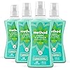 Method Fabric Softener, Beach Sage, 53.5 Ounces, 45 Loads, 4 pack, Packaging May Vary