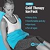 IceWraps Cold Therapy Clay Pack with Cover Oversized 12”x21” | Clay Ice Pack for Injuries - Reusable | Large Cold Pack for Back, Chest, Hip, Abdomen, or Knees | Long-Lasting Cooling Effect
