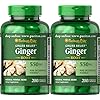 Puritan's Pride Ginger Root 550 mg-200 Capsules 2 Pack