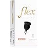 Flex Cup Slim Fit - Size 01 | Reusable Menstrual Cup | Pull-Tab for Easy Removal | Tampon Pad Alternative | Capacity of 2 Super Tampons