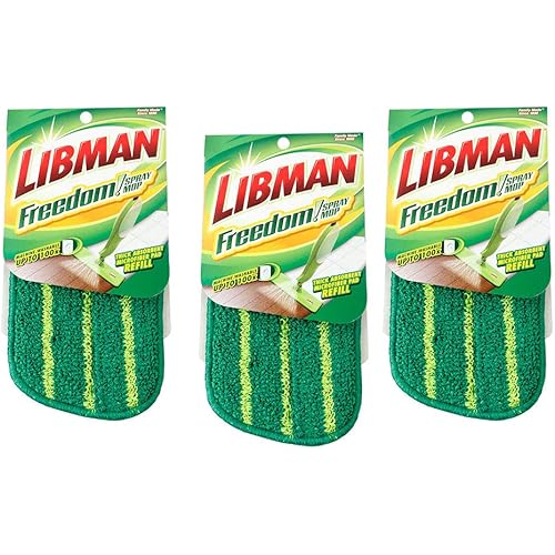 Libman Freedom Spray Mop Refills, Three Refills