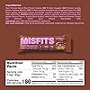 Misfits Vegan Protein Bar, PB & J Plant Based Chocolate Protein Bar, High Protein, Low Sugar, Low Carb, Gluten Free, Dairy Free, Non GMO, Pack Of 12