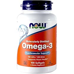 Now Omega-3 2000mg, 100 Count Pack of 2