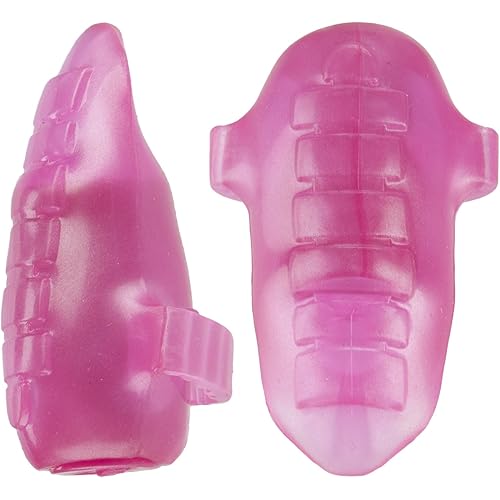 Doc Johnson GoodHead - Vibrating Tongue Ring - One-Size-Fits-All Slip-On Disposable Vibrating Tounge Ring - Pink