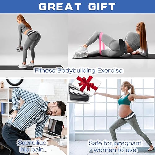 WEERSHUN Dainely Belt Lower Back Pain, Breathable Anti-Slip Pelvic and Lower Back Support Brace for Men and Women - Pain Relief for Sciatica, Pelvis, Lumbar, Nerve And Leg Pain