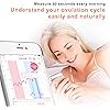 Shecare Digital Basal Body Thermometer for Ovulation with Backlight LCD Display Backlit,Fertility BBT Thermometer High Precision Oral Thermometer ,Accurate 1100th Degree Works with Shecare APP