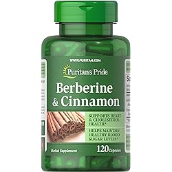 Puritan's Pride Berberine and Cinnamon